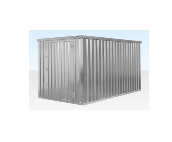 Container plano 4m X 2,1m Galvanizado Armazém