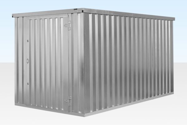 Container plano 4m X 2,1m Galvanizado Armazém - Image 2